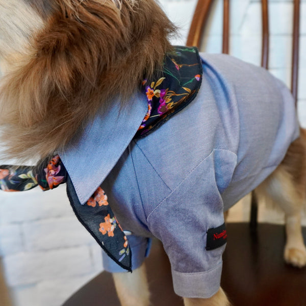 画像をギャラリービューアに読み込む, Stretch shirt(ストレッチ)Navy