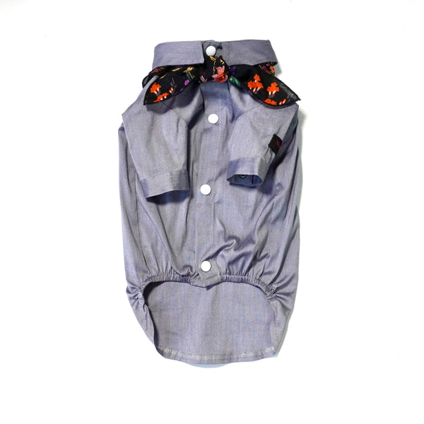 画像をギャラリービューアに読み込む, Stretch shirt(ストレッチ)Navy