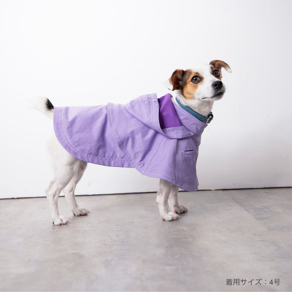 画像をギャラリービューアに読み込む, Water proof cape coat(撥水コート)(Lavender)