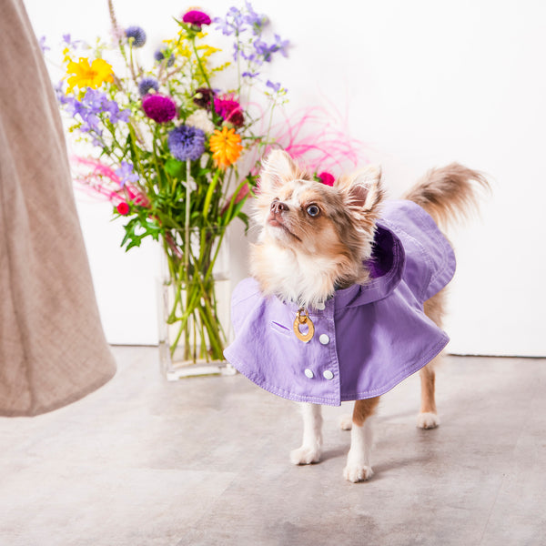 画像をギャラリービューアに読み込む, Water proof cape coat(撥水コート)(Lavender)