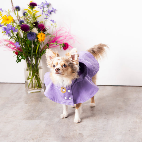 画像をギャラリービューアに読み込む, Water proof cape coat(撥水コート)(Lavender)