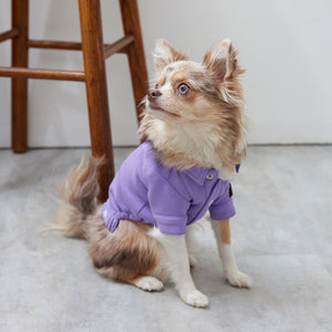Soft cut&sewn jacket(ダンボールニット)(Lavender)