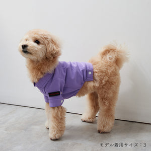 Soft cut&sewn jacket(ダンボールニット)(Lavender)