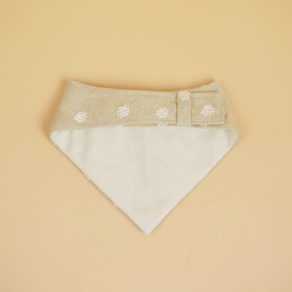 画像をギャラリービューアに読み込む, 保冷剤ポケット付きネッカチーフ(ドット刺繍)