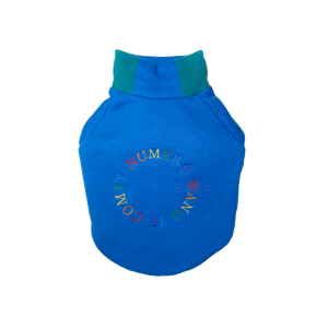 Rainbow embroidery warm sweatshirt(レインボー刺繍あったか裏起毛スエット)