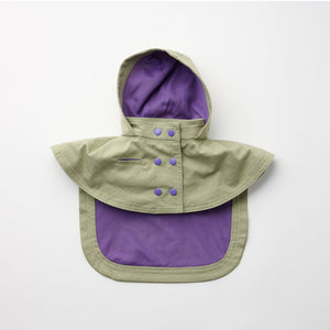 Water proof cape coat(撥水コート)(L/khaki)