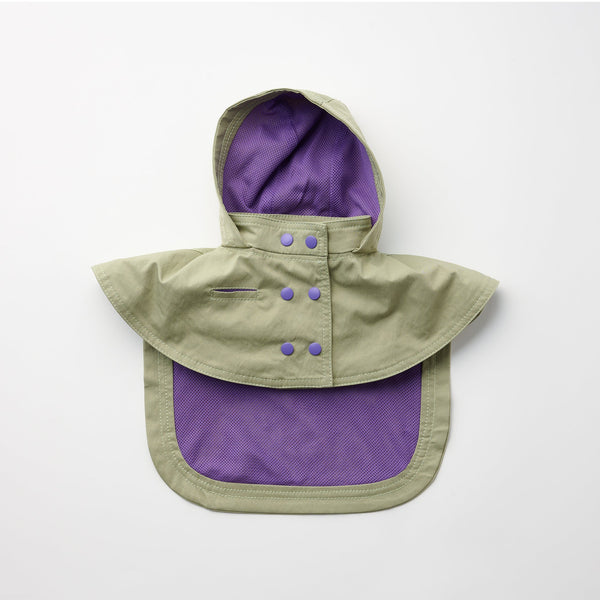 画像をギャラリービューアに読み込む, Water proof cape coat(撥水コート)(L/khaki)