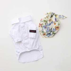 Stretch shirt(ストレッチ)White