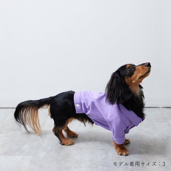 画像をギャラリービューアに読み込む, Soft cut&sewn jacket(ダンボールニット)(Lavender)