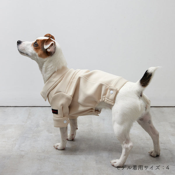 画像をギャラリービューアに読み込む, Soft cut&sewn jacket(cream)