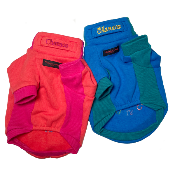 画像をギャラリービューアに読み込む, Rainbow embroidery warm sweatshirt(レインボー刺繍あったか裏起毛スエット)