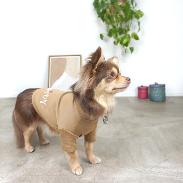 画像をギャラリービューアに読み込む, LOVEY♡刺繍Tシャツ(オフ)