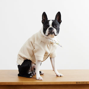 Soft cut&sewn jacket(cream)