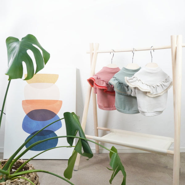 画像をギャラリービューアに読み込む, フリンジミニ裏毛Tシャツ(エクリュ)