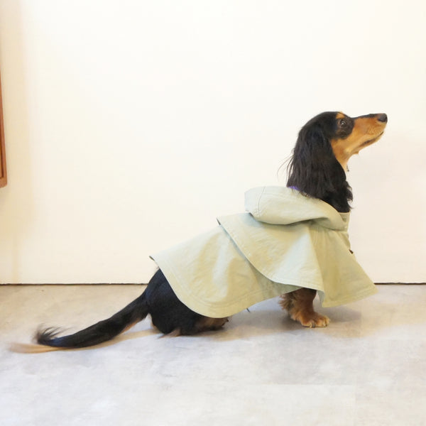 画像をギャラリービューアに読み込む, Water proof cape coat(撥水コート)(L/khaki)