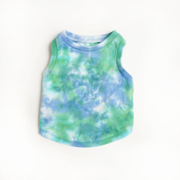 画像をギャラリービューアに読み込む, タイダイトップス(グリーン)