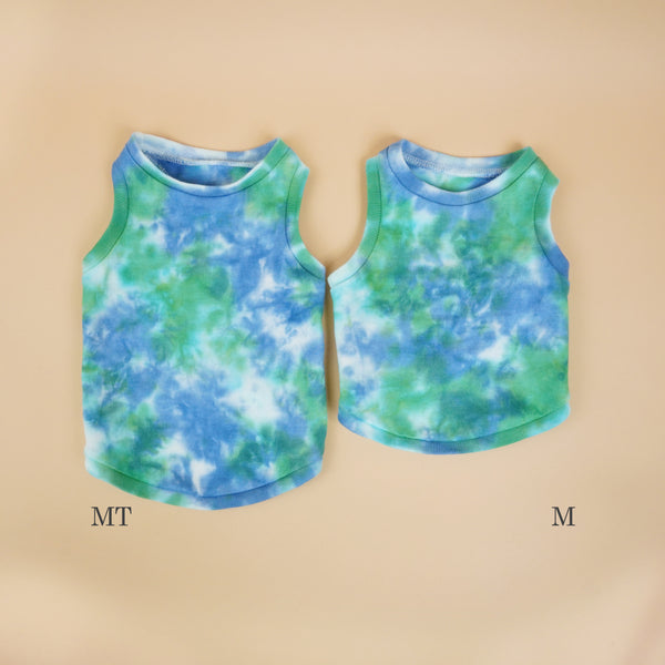 画像をギャラリービューアに読み込む, タイダイトップス(グリーン)