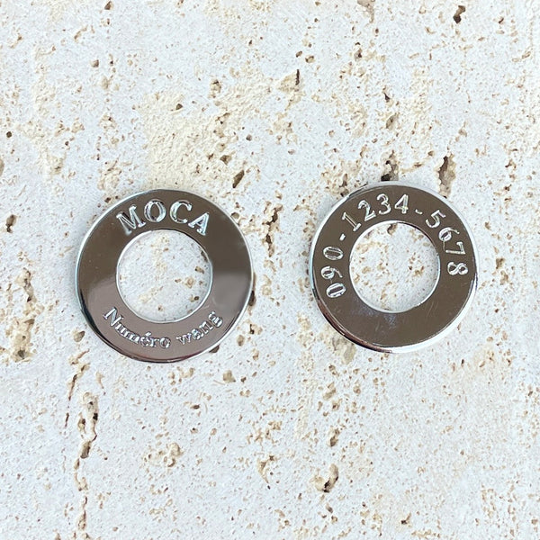 画像をギャラリービューアに読み込む, Personalize your partner Tag(両面刻印オリジナルお名前チャーム)