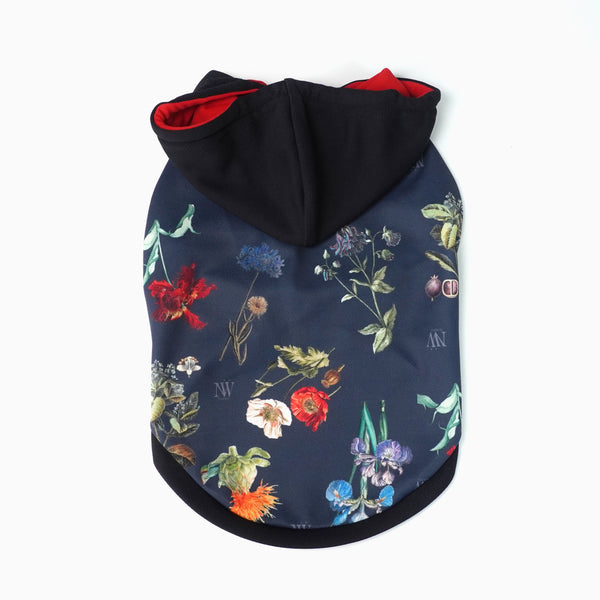 画像をギャラリービューアに読み込む, Antique flower hoodie(アンティークフラワーフーディー)Navy