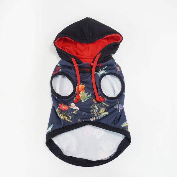 画像をギャラリービューアに読み込む, Antique flower hoodie(アンティークフラワーフーディー)Navy