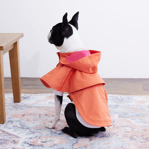 Water proof cape coat(撥水コート)(Blood orange)