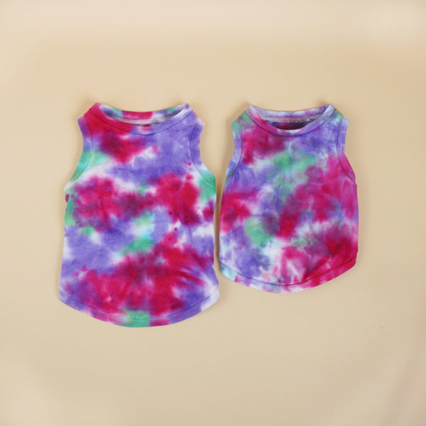 画像をギャラリービューアに読み込む, タイダイトップス(マゼンタ)