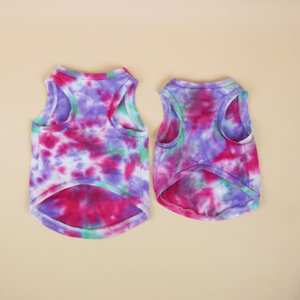 画像をギャラリービューアに読み込む, タイダイトップス(マゼンタ)