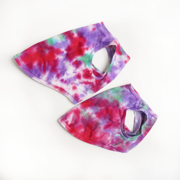 画像をギャラリービューアに読み込む, タイダイトップス(マゼンタ)