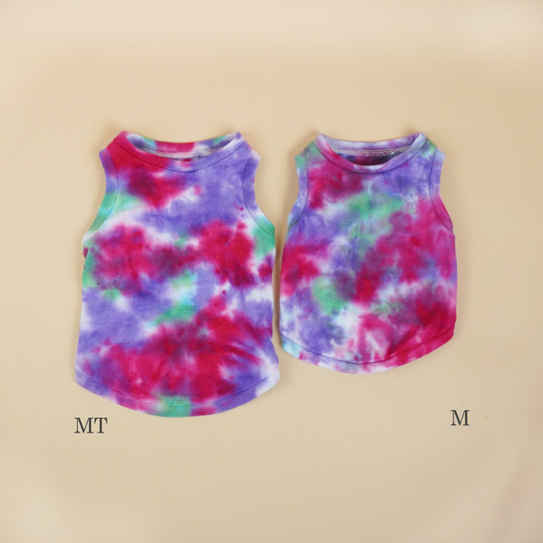 画像をギャラリービューアに読み込む, タイダイトップス(マゼンタ)