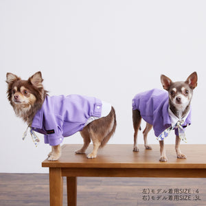 Soft cut&sewn jacket(ダンボールニット)(Lavender)