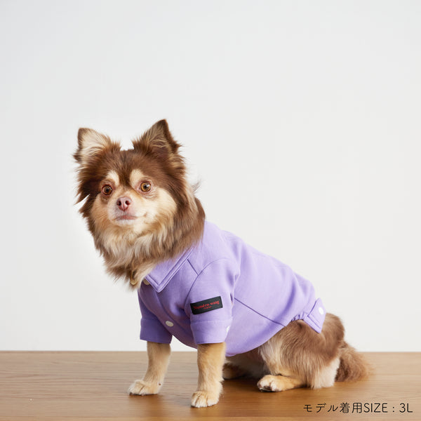 画像をギャラリービューアに読み込む, Soft cut&sewn jacket(ダンボールニット)(Lavender)