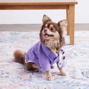 Soft cut&sewn jacket(ダンボールニット)(Lavender)