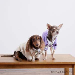 Soft cut&sewn jacket(ダンボールニット)(Lavender)