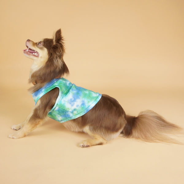 画像をギャラリービューアに読み込む, タイダイトップス(グリーン)