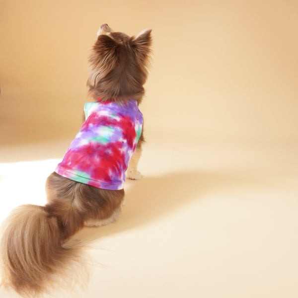 画像をギャラリービューアに読み込む, タイダイトップス(マゼンタ)