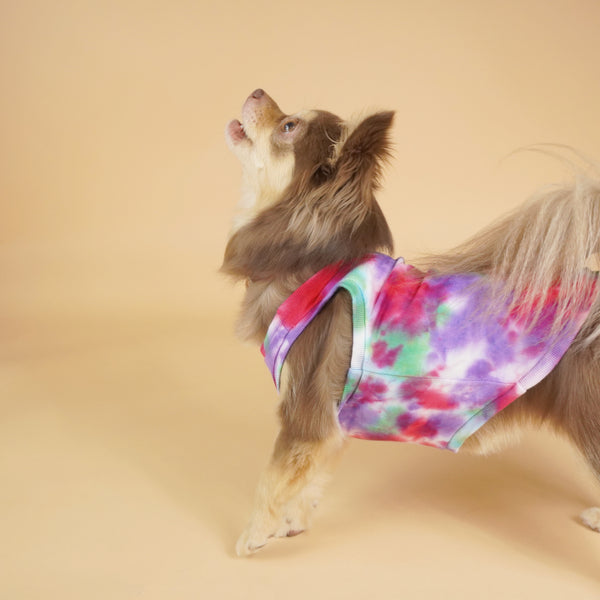 画像をギャラリービューアに読み込む, タイダイトップス(マゼンタ)