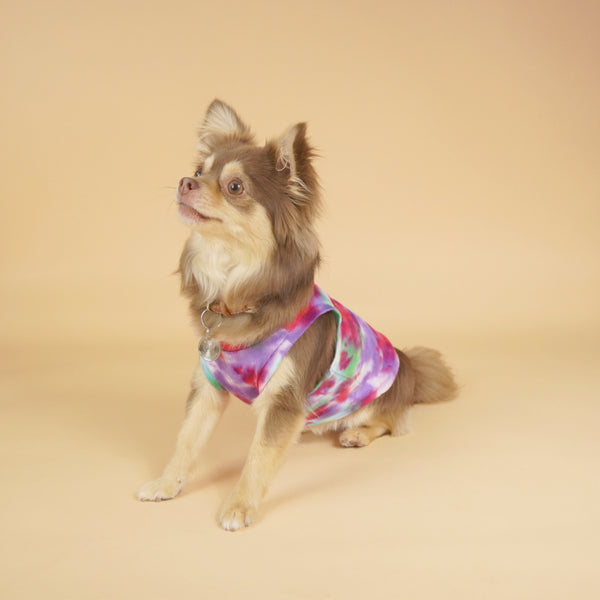 画像をギャラリービューアに読み込む, タイダイトップス(マゼンタ)