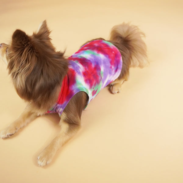 画像をギャラリービューアに読み込む, タイダイトップス(マゼンタ)