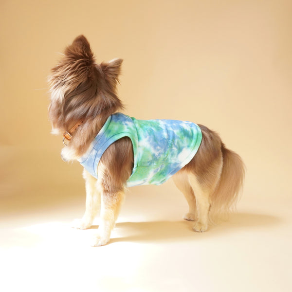 画像をギャラリービューアに読み込む, タイダイトップス(グリーン)