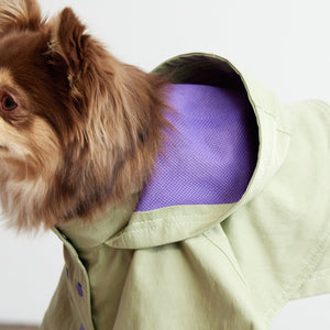 Water proof cape coat(撥水コート)(L/khaki)