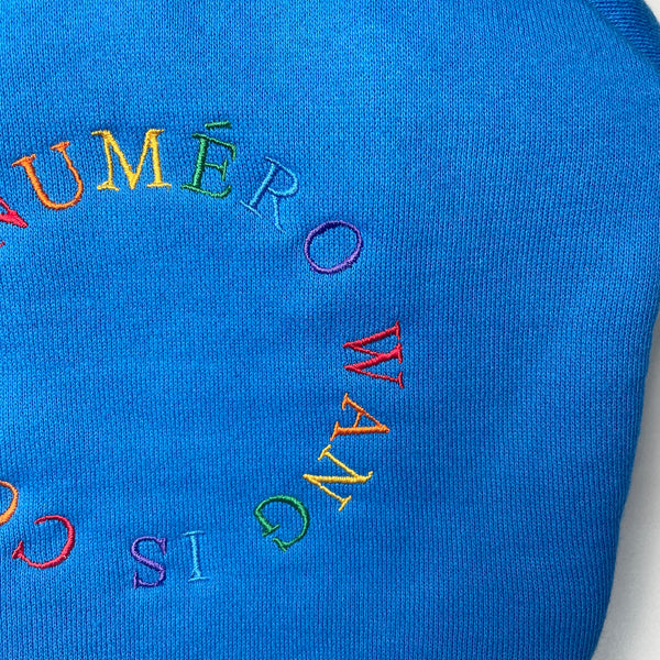 画像をギャラリービューアに読み込む, Rainbow embroidery warm sweatshirt(レインボー刺繍あったか裏起毛スエット)