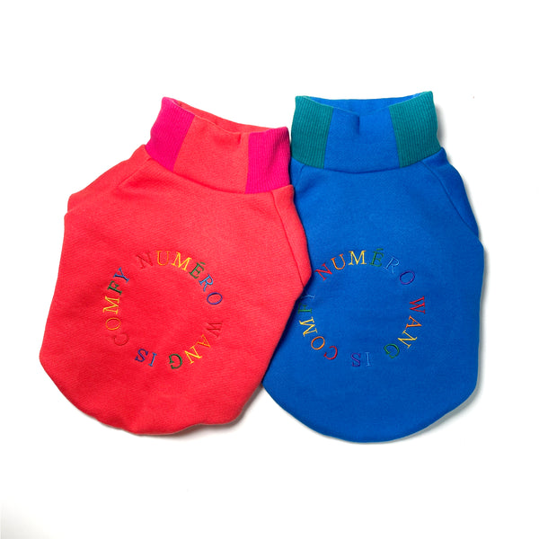 画像をギャラリービューアに読み込む, Rainbow embroidery warm sweatshirt(レインボー刺繍あったか裏起毛スエット)