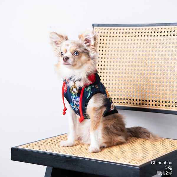 画像をギャラリービューアに読み込む, Antique flower hoodie(アンティークフラワーフーディー)Navy