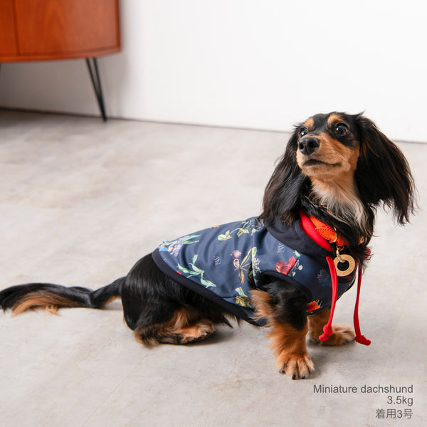 画像をギャラリービューアに読み込む, Antique flower hoodie(アンティークフラワーフーディー)Navy