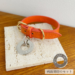 Personalize your partner Tag(両面刻印オリジナルお名前チャーム)