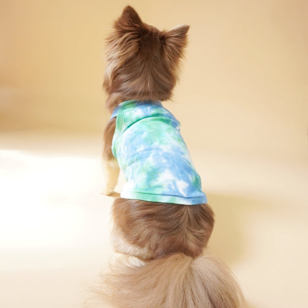 画像をギャラリービューアに読み込む, タイダイトップス(グリーン)