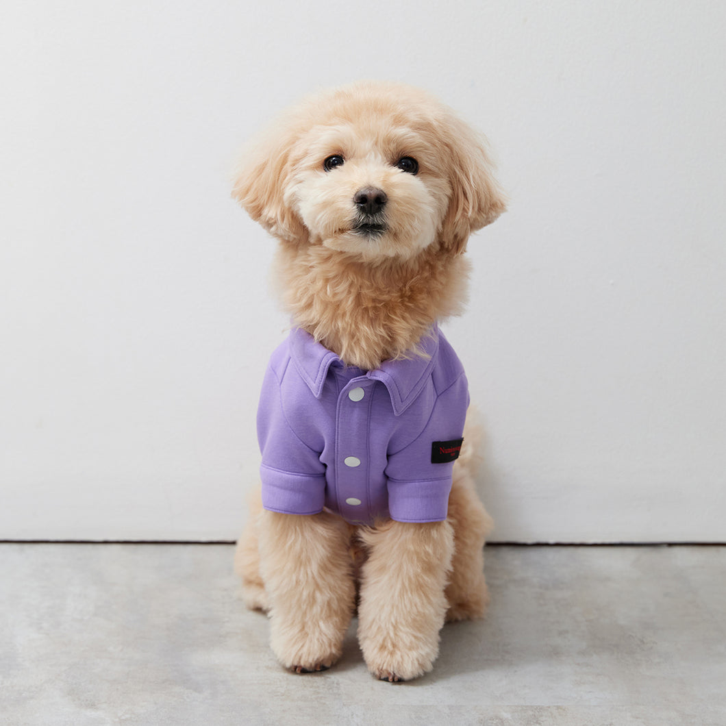 Soft cut&sewn jacket(ﾀﾞﾝﾎﾞｰﾙﾆｯﾄ）(Lavender)