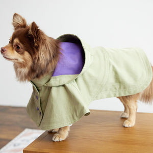 Water proof cape coat(撥水ｺｰﾄ）（L/khaki）